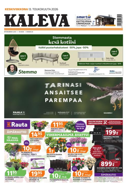 Kaleva 13.5.2026