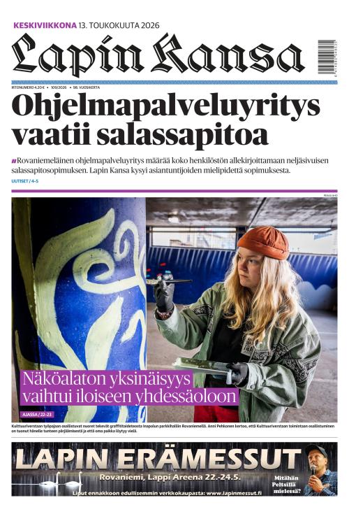 Lapin Kansa 13.5.2026