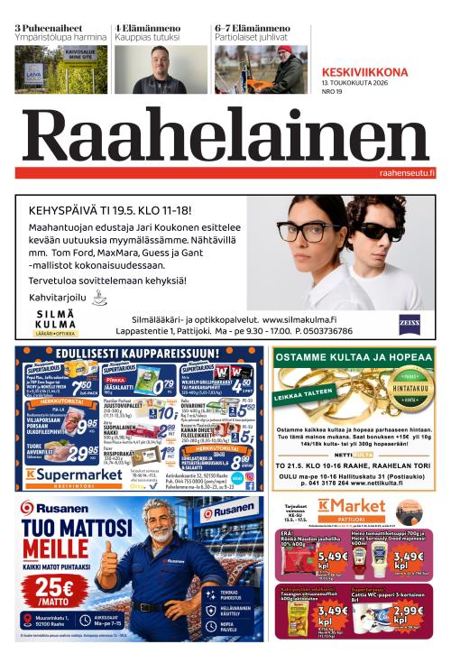 Raahelainen 13.5.2026
