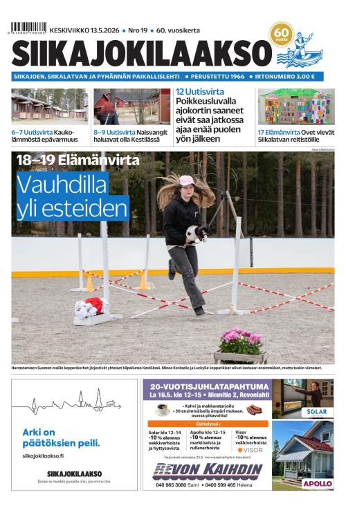 Siikajokilaakso 13.5.2026