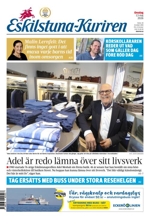 Eskilstuna-Kuriren 13.5.2026