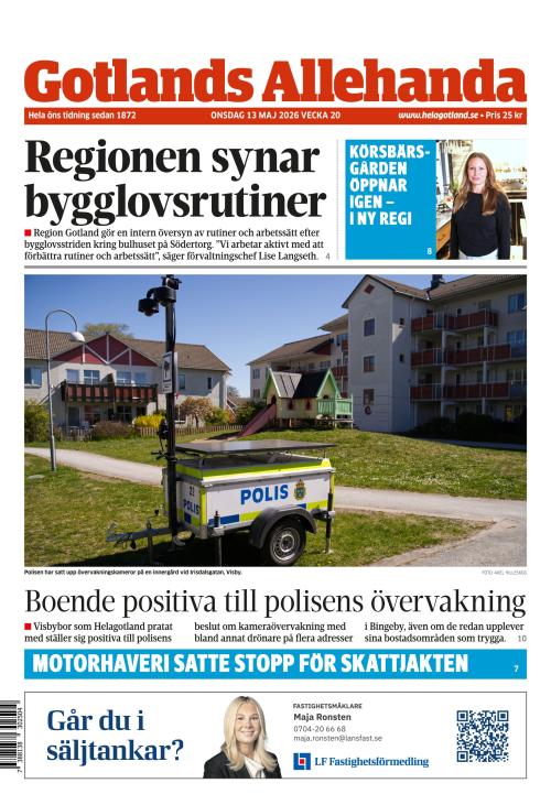 Gotlands Allehanda 13.5.2026