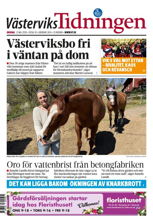 Västerviks-Tidningen 13.5.2026