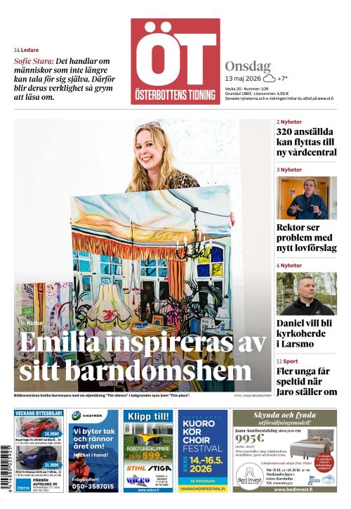 Österbottens Tidning 13.5.2026