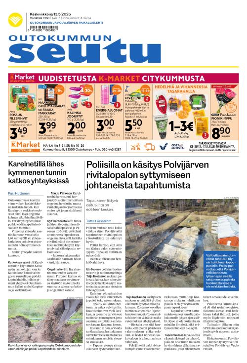 Outokummun Seutu 13.5.2026