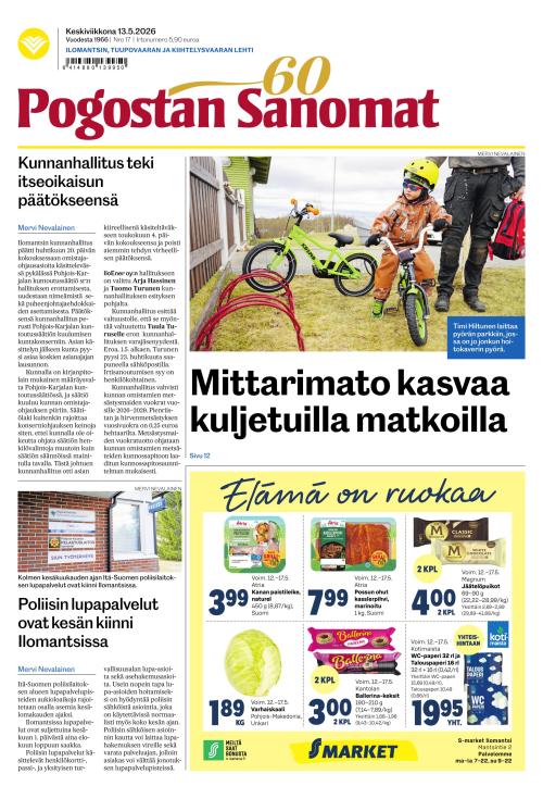 Pogostan Sanomat 13.5.2026