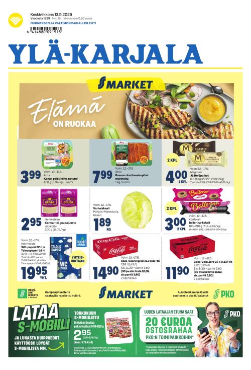 Ylä-Karjala 13.5.2026