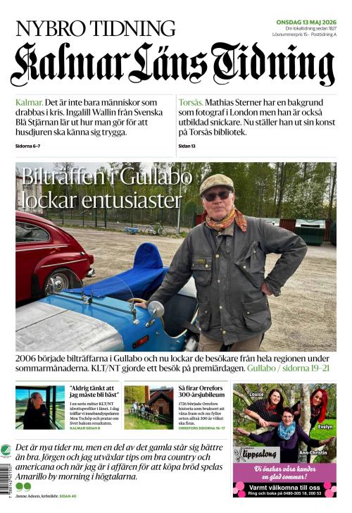 Kalmar Läns Tidning 13.5.2026