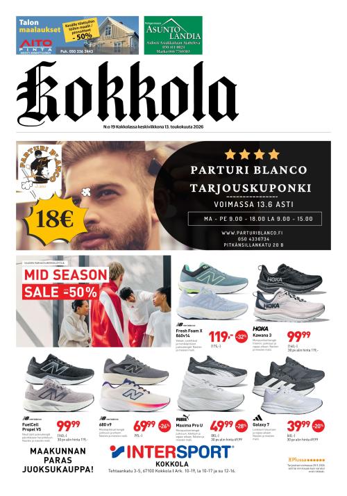 Kokkola-lehti 13.5.2026