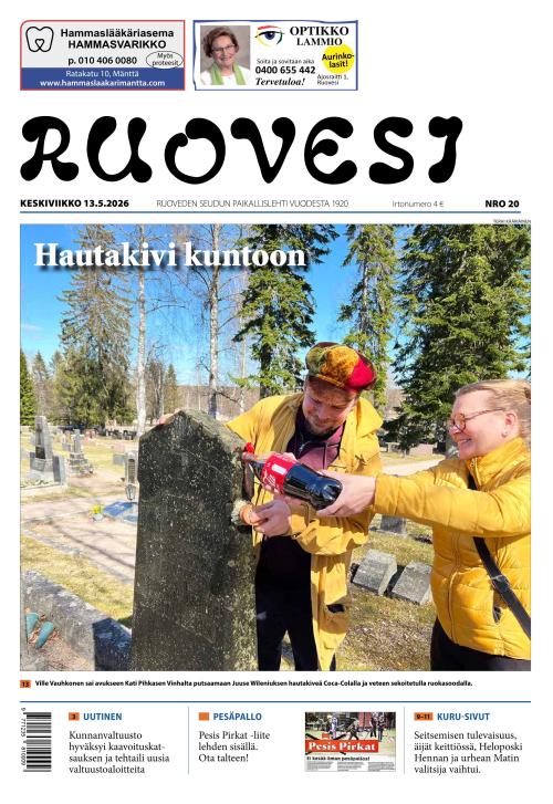 Ruovesi-lehti 13.5.2026