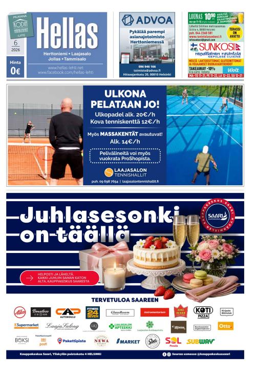 Hellas-lehti 14.5.2026