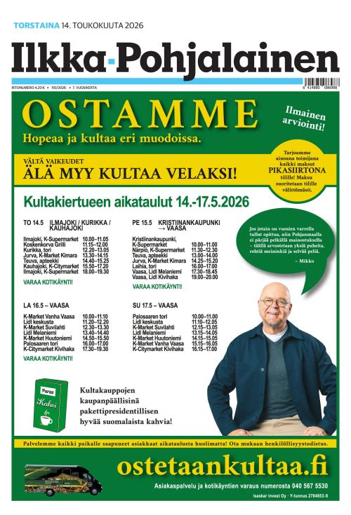 Ilkka-Pohjalainen 14.5.2026