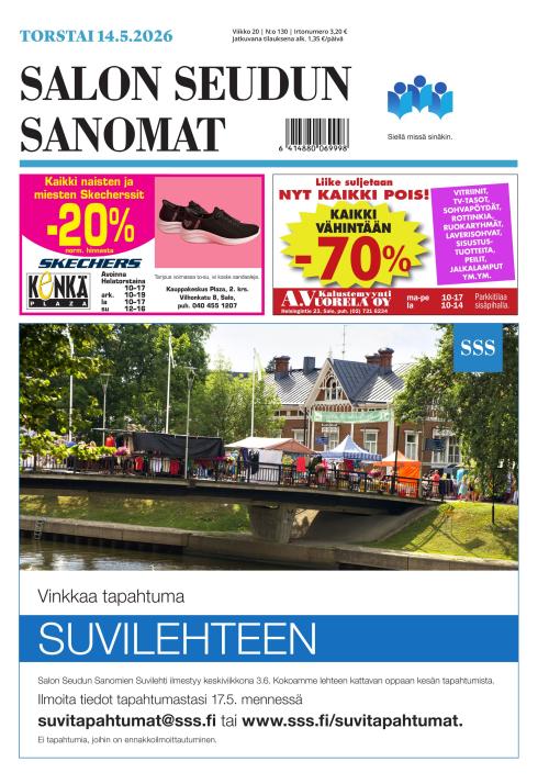 Salon Seudun Sanomat 14.5.2026