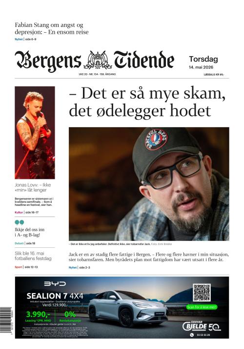 Bergens Tidende 14.5.2026