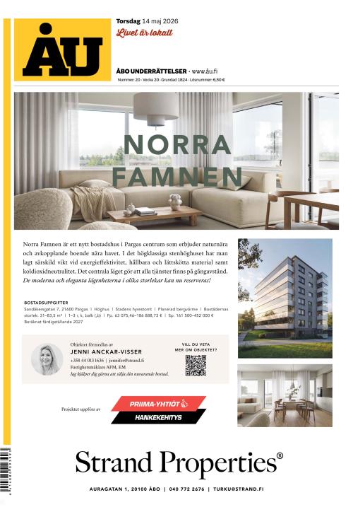 Åbo Underrättelser 14.5.2026