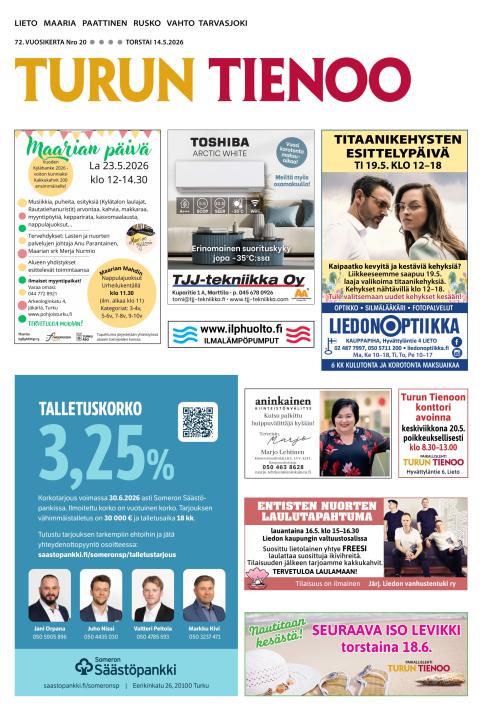 Turun Tienoo 14.5.2026