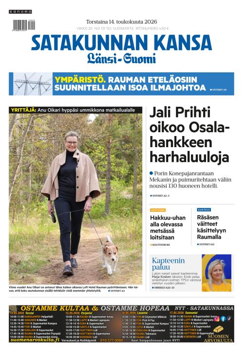 Satakunnan Kansa Länsi-Suomi 14.5.2026