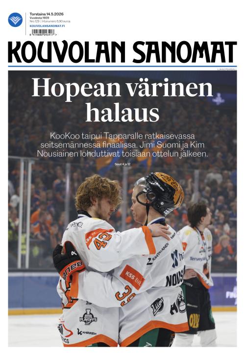 Kouvolan Sanomat 14.5.2026