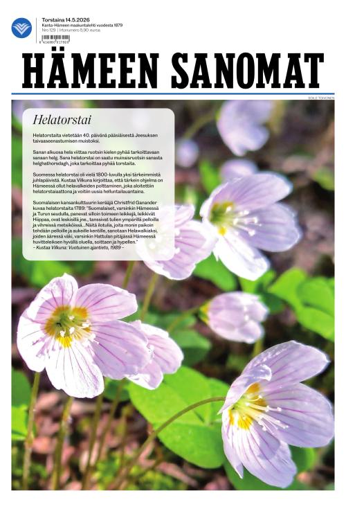 Hämeen Sanomat 14.5.2026