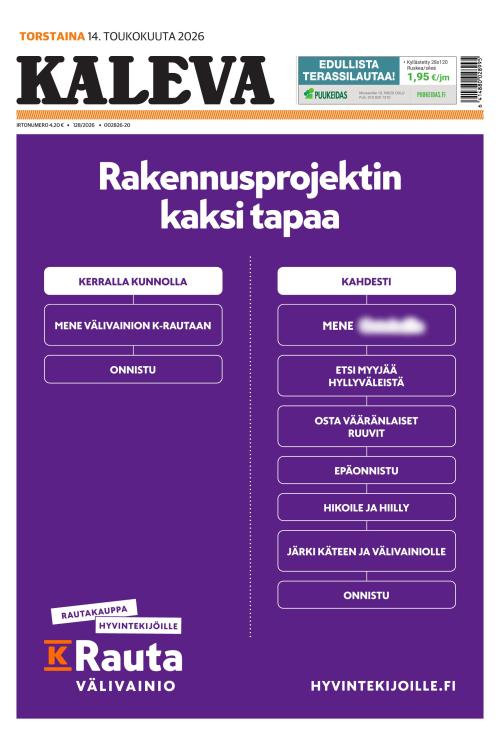 Kaleva 14.5.2026
