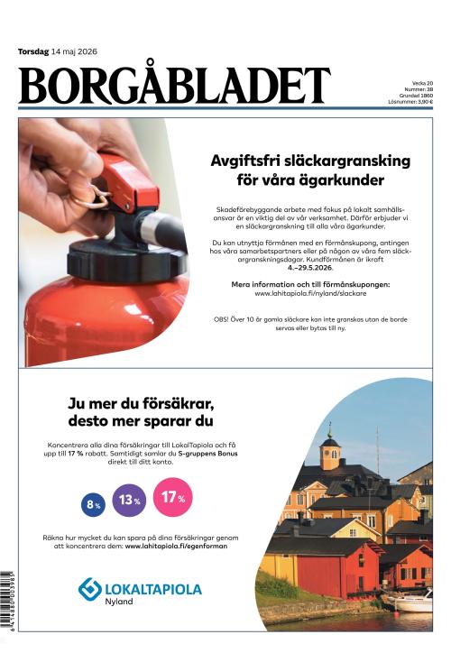 Borgåbladet 14.5.2026