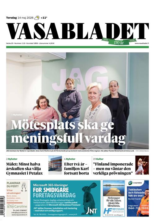 Vasabladet 14.5.2026