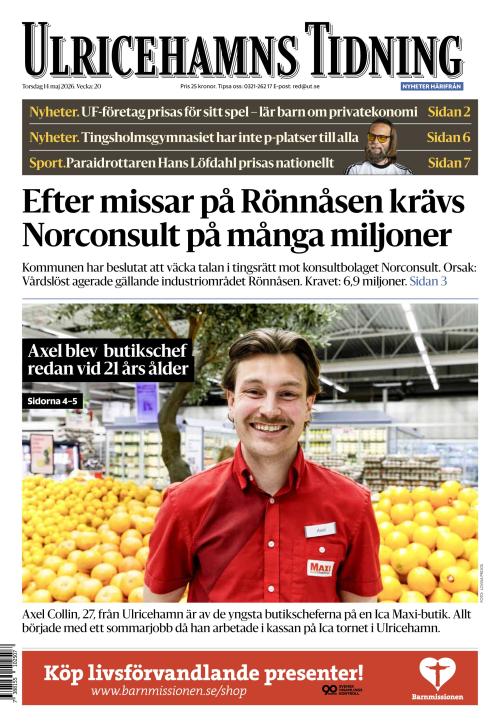 Ulricehamns Tidning 14.5.2026