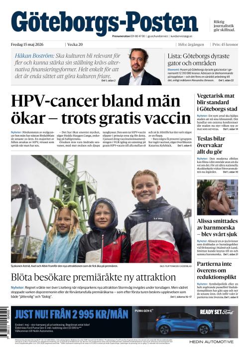 Göteborgs-Posten 15.5.2026