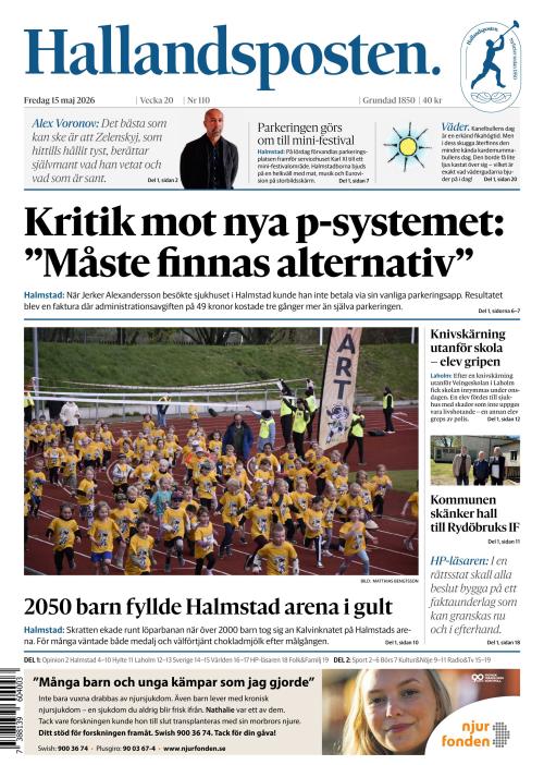 Hallandsposten 15.5.2026