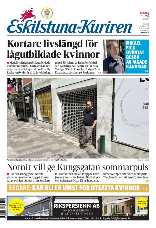 Eskilstuna-Kuriren 15.5.2026