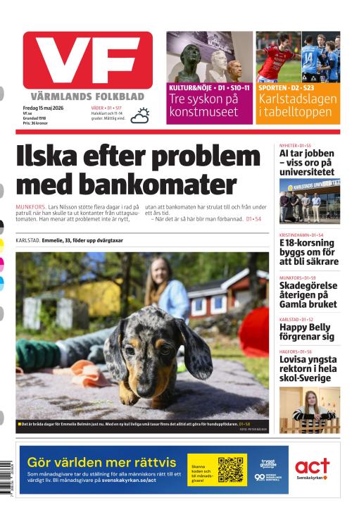 Värmlands Folkblad 15.5.2026