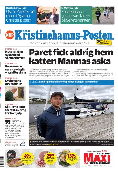 Nya Kristinehamns-Posten 15.5.2026