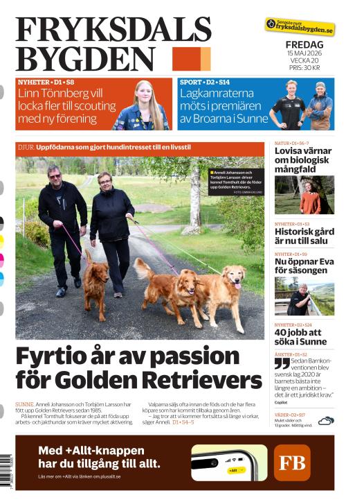 Fryksdals-Bygden 15.5.2026