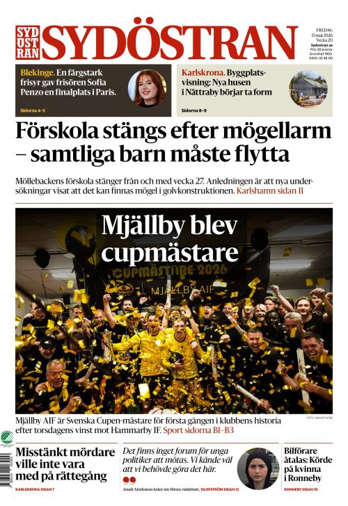 Sydöstran 15.5.2026