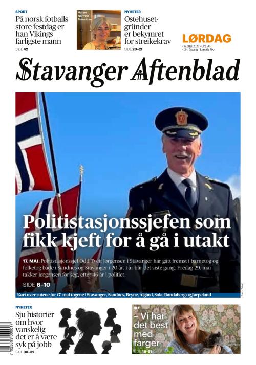 Stavanger Aftenblad 16.5.2026