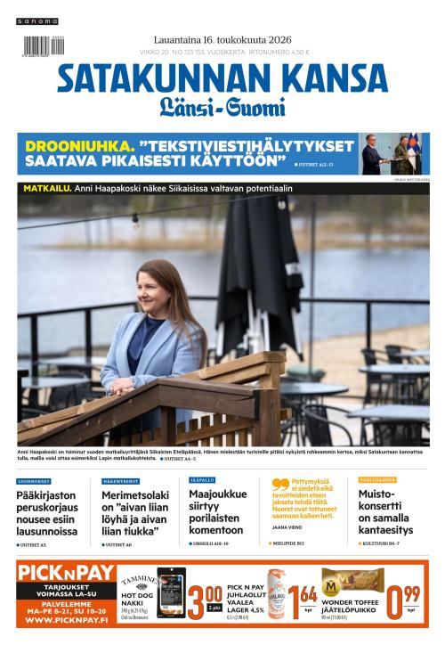 Satakunnan Kansa Länsi-Suomi 16.5.2026