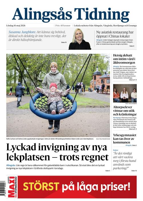 Alingsås Tidning 16.5.2026