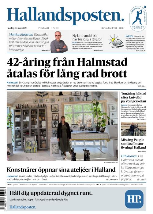Hallandsposten 16.5.2026
