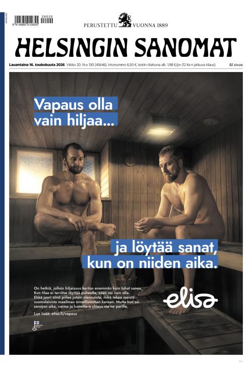 Helsingin Sanomat 16.5.2026