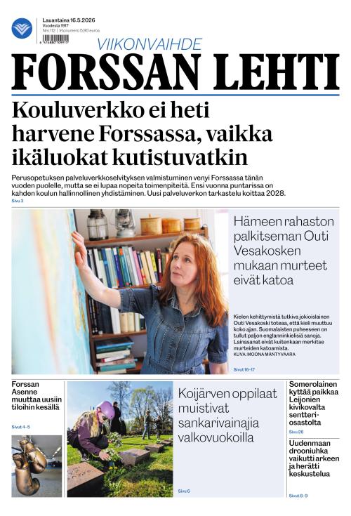Forssan Lehti 16.5.2026