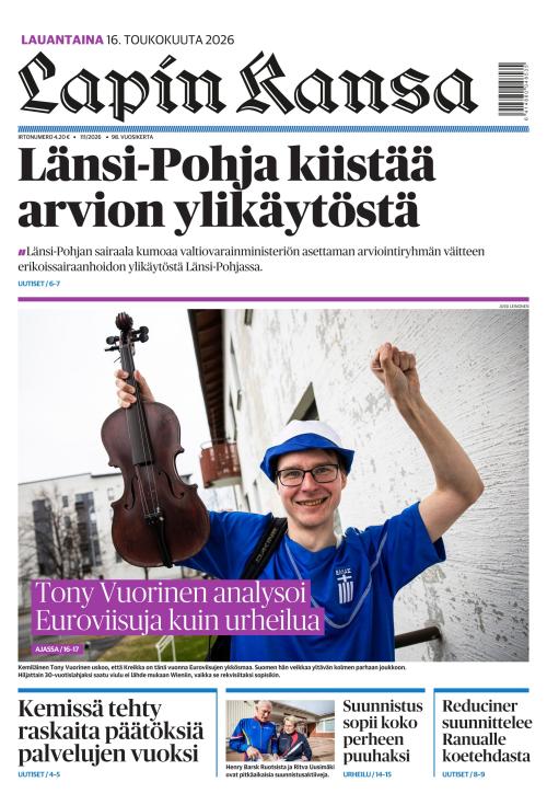 Lapin Kansa 16.5.2026