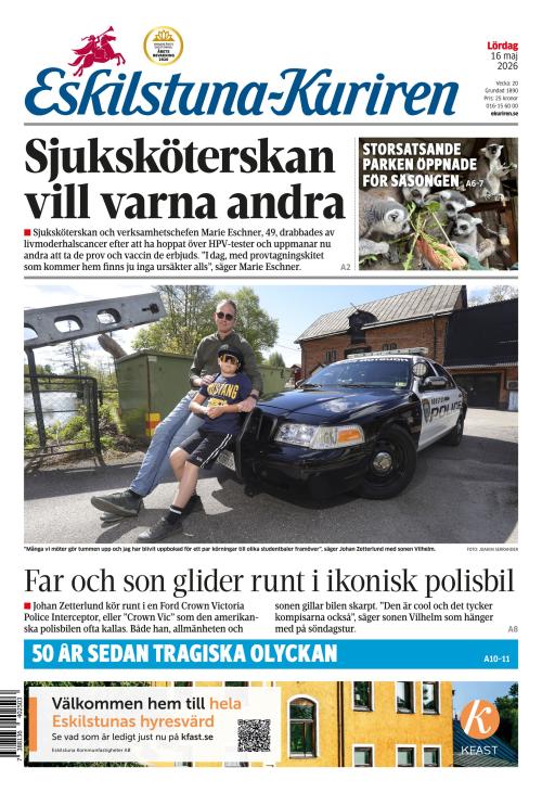 Eskilstuna-Kuriren 16.5.2026