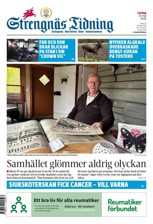 Strengnäs Tidning 16.5.2026