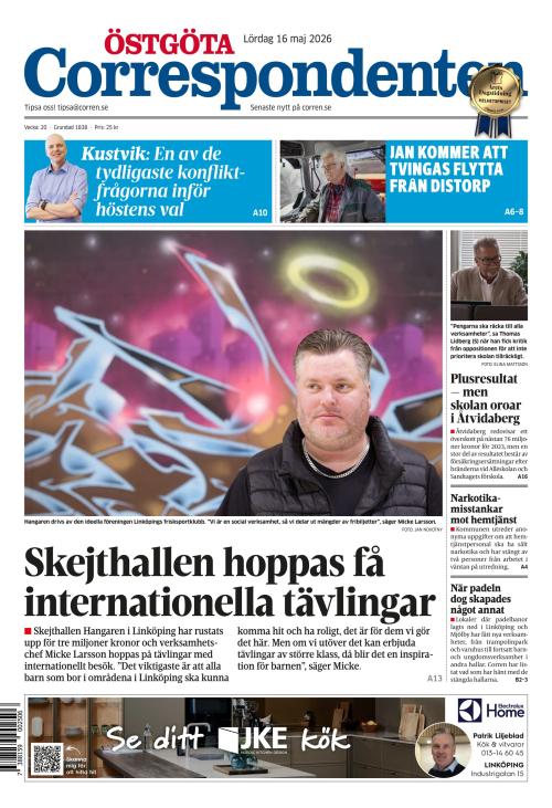Östgöta Correspondenten 16.5.2026