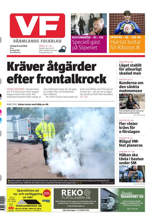 Värmlands Folkblad 16.5.2026