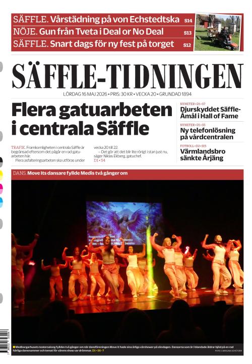 Säffle-Tidningen 16.5.2026
