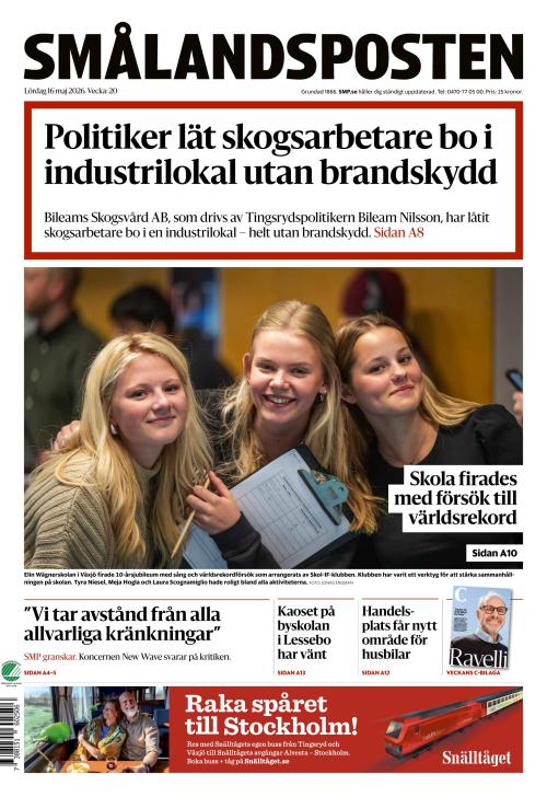 Smålandsposten 16.5.2026