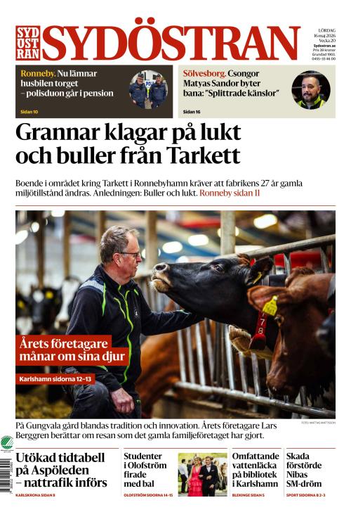 Sydöstran 16.5.2026