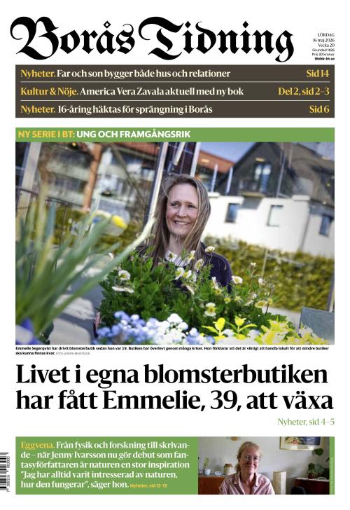 Borås Tidning 16.5.2026