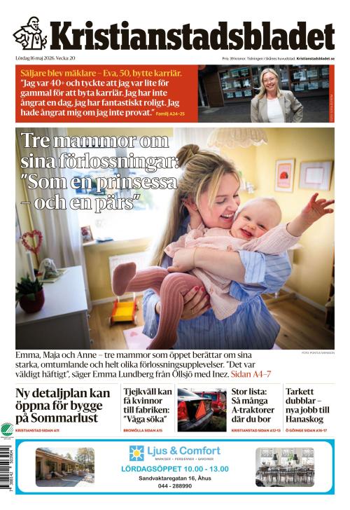 Kristianstadsbladet 16.5.2026